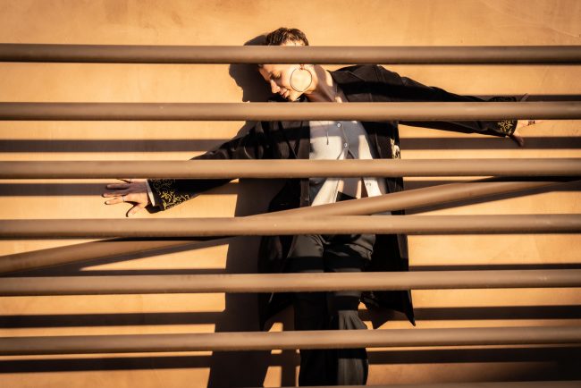 A natural light portrait of a model by brandon jackson