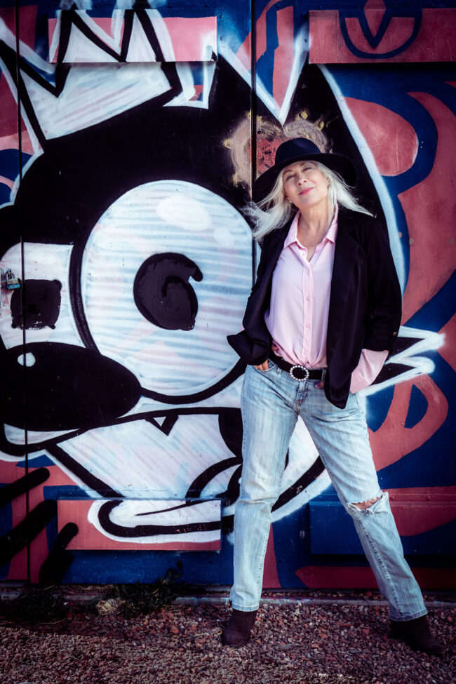 A natural light portrait of a model by brandon jackson