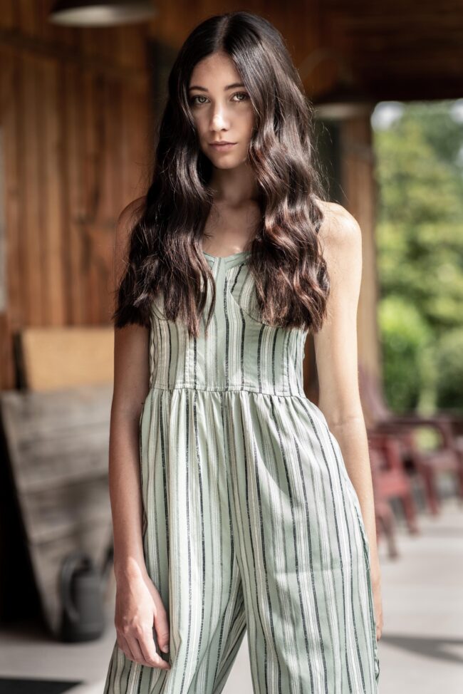 A natural light portrait of a model by brandon jackson